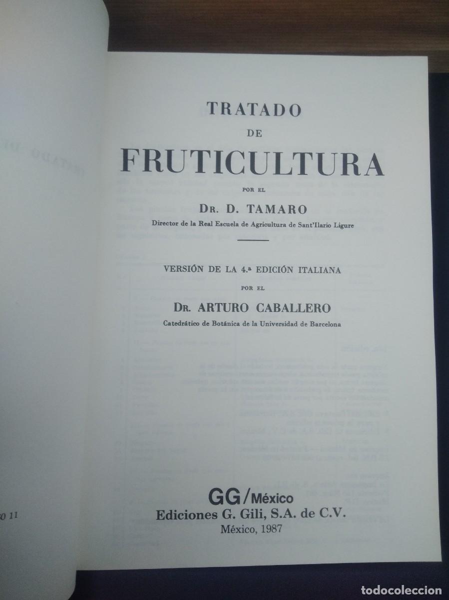 Libros de segunda mano: Libro Fruticultura-D.Tamaro - Foto 9