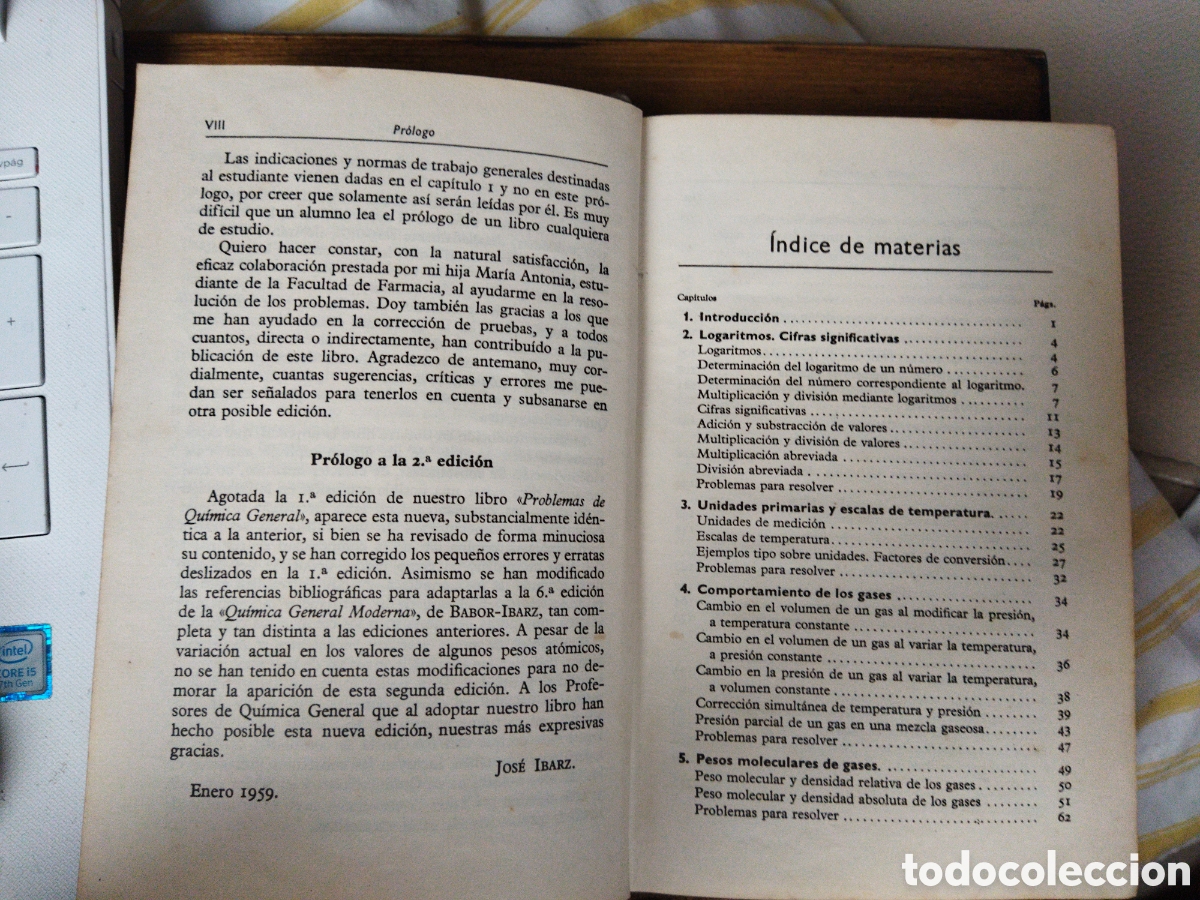 Libros de segunda mano de ciencias: Problemas de qu&iacute;mica general / Ibarz, Jos&eacute; - Foto 4