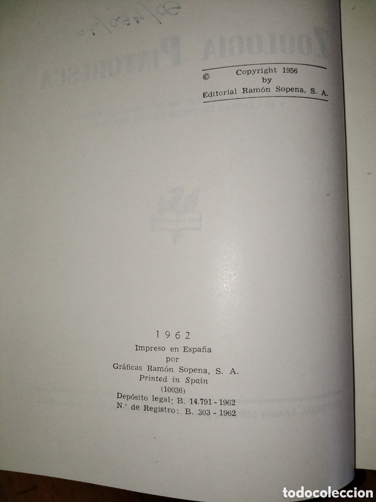 Libros de segunda mano: Zoolog&iacute;a pintoresca. Biblioteca Hispania. Sopena - Foto 3