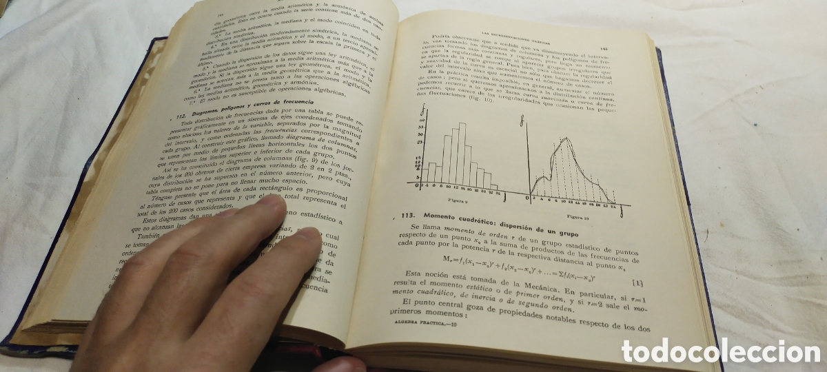 Libros de segunda mano de ciencias: &Aacute;lgebra pr&aacute;ctica. Carlos mataix. 1954 Madrid - Foto 3