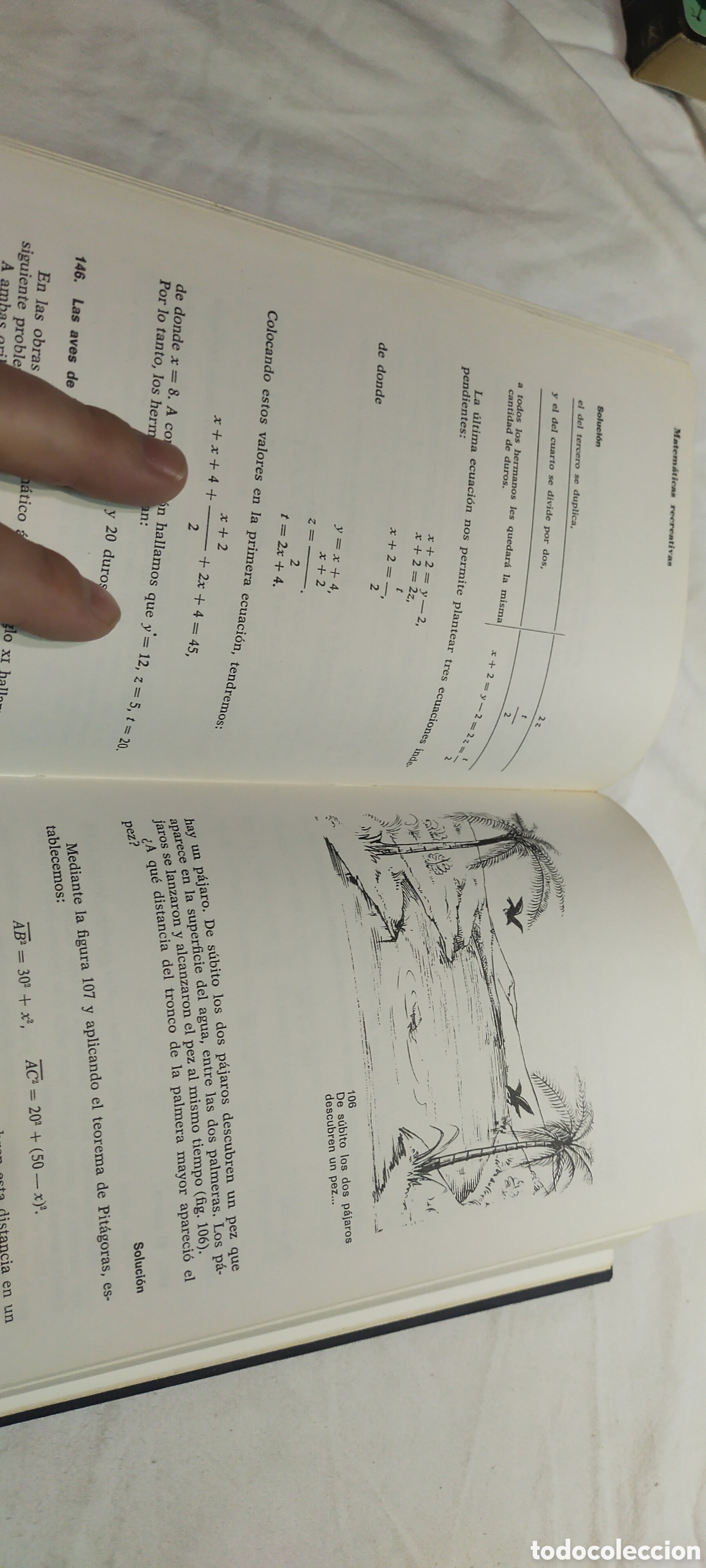 Libros de segunda mano de ciencias: Matem&aacute;ticas recreativas. Perelman. 1973 - Foto 3