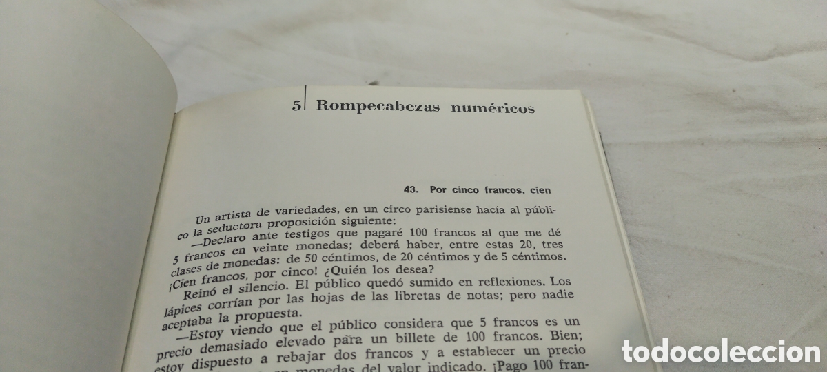 Libros de segunda mano de ciencias: Matem&aacute;ticas recreativas. Perelman. 1973 - Foto 4