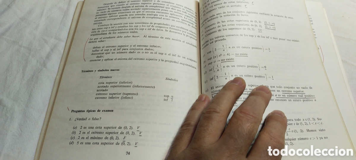 Libros de segunda mano de ciencias: Suplemento al curso programado de c&aacute;lculo. David merriell - Foto 7