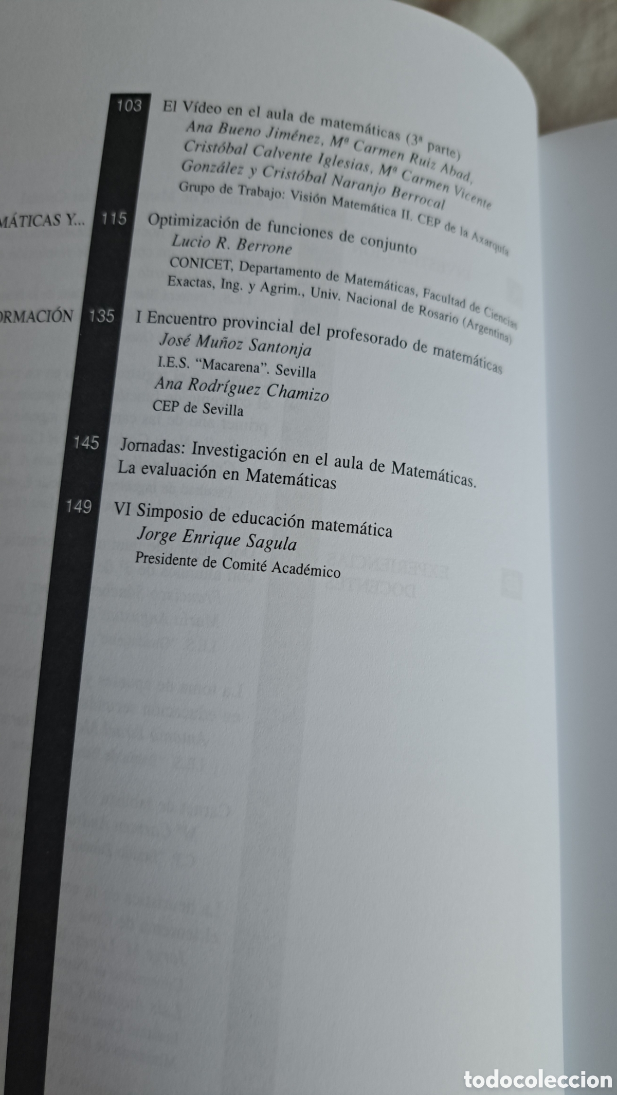 Libros de segunda mano de ciencias: Revista EPSILON n&deg; 55. - Foto 6