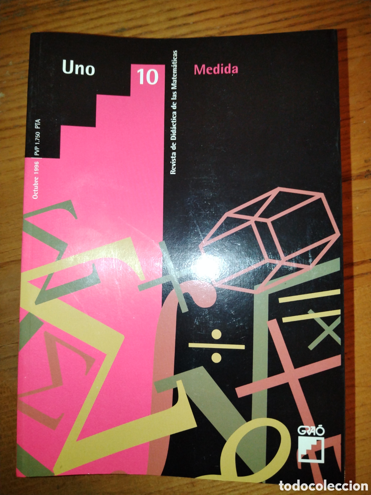 Libros de segunda mano de ciencias: Revista Uno 10. Medida. Octubre 1996 - Foto 1