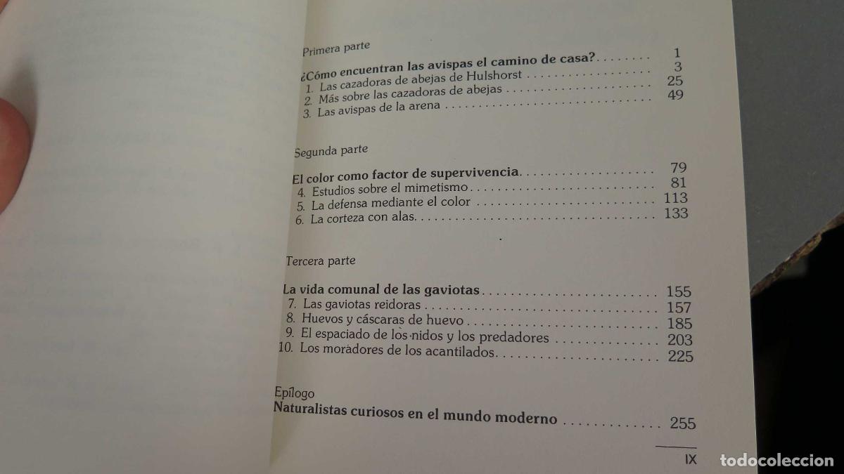 Libros de segunda mano: NATURALISTAS CURIOSOS. Tinbergen - Foto 2