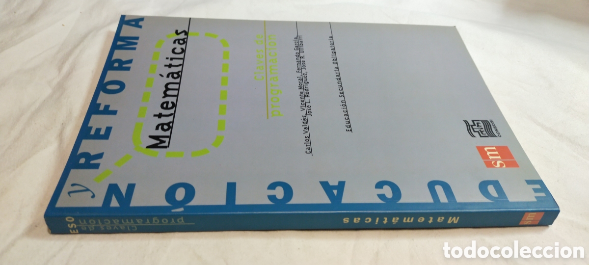 Libros de segunda mano de ciencias: Educaci&oacute;n y reforma. Matem&aacute;ticas claves de programaci&oacute;n. Sm. - Foto 2