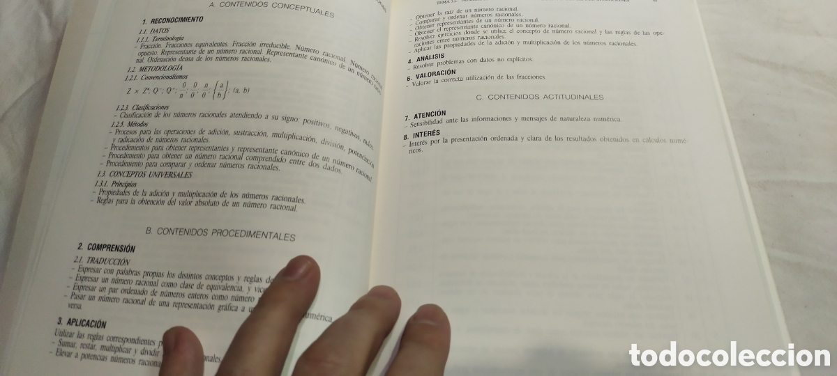 Libros de segunda mano de ciencias: Educaci&oacute;n y reforma. Matem&aacute;ticas claves de programaci&oacute;n. Sm. - Foto 4