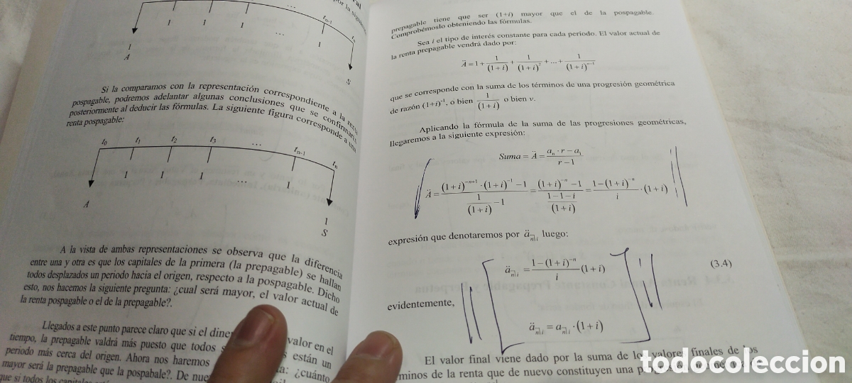 Libros de segunda mano de ciencias: Fundamentos de matem&aacute;tica financiera. Descl&eacute;e de brouwer. - Foto 6