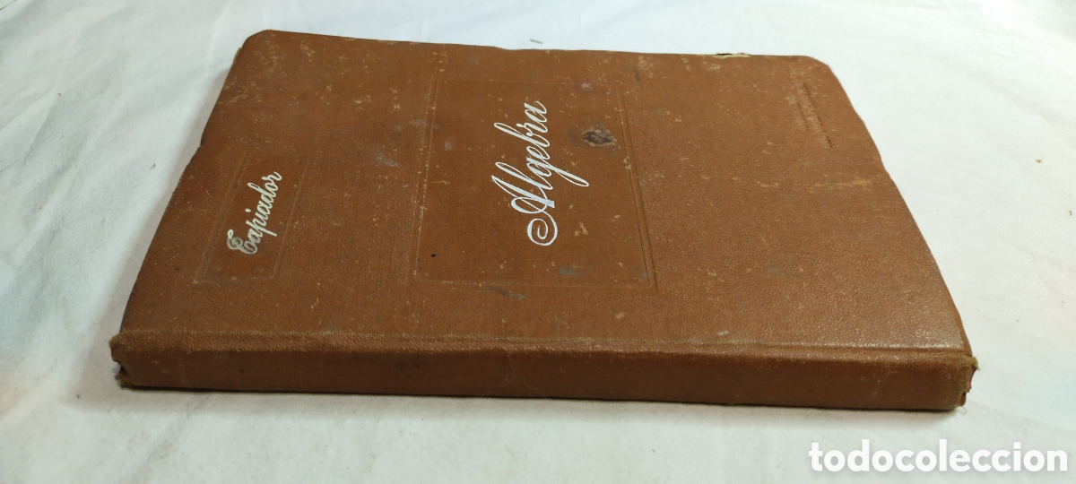 Libros de segunda mano de ciencias: &Aacute;lgebra. Adoraci&oacute;n Ruiz Tapiador. Matem&aacute;ticas - Foto 2