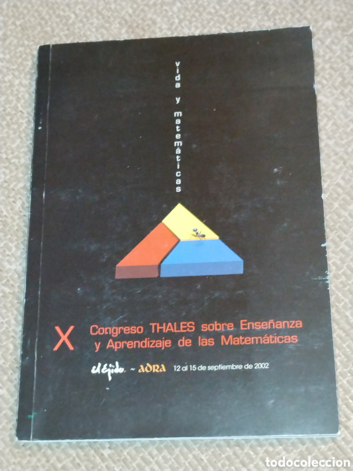 Libros de segunda mano de ciencias: Programa del X Congreso tales sobre ense&ntilde;anza y aprendizaje de las matem&aacute;ticas. Adra 2002 - Foto 1