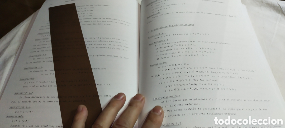 Libros de segunda mano de ciencias: Temas de oposiciones a profesores de ense&ntilde;anza secundaria matem&aacute;ticas. - Foto 5