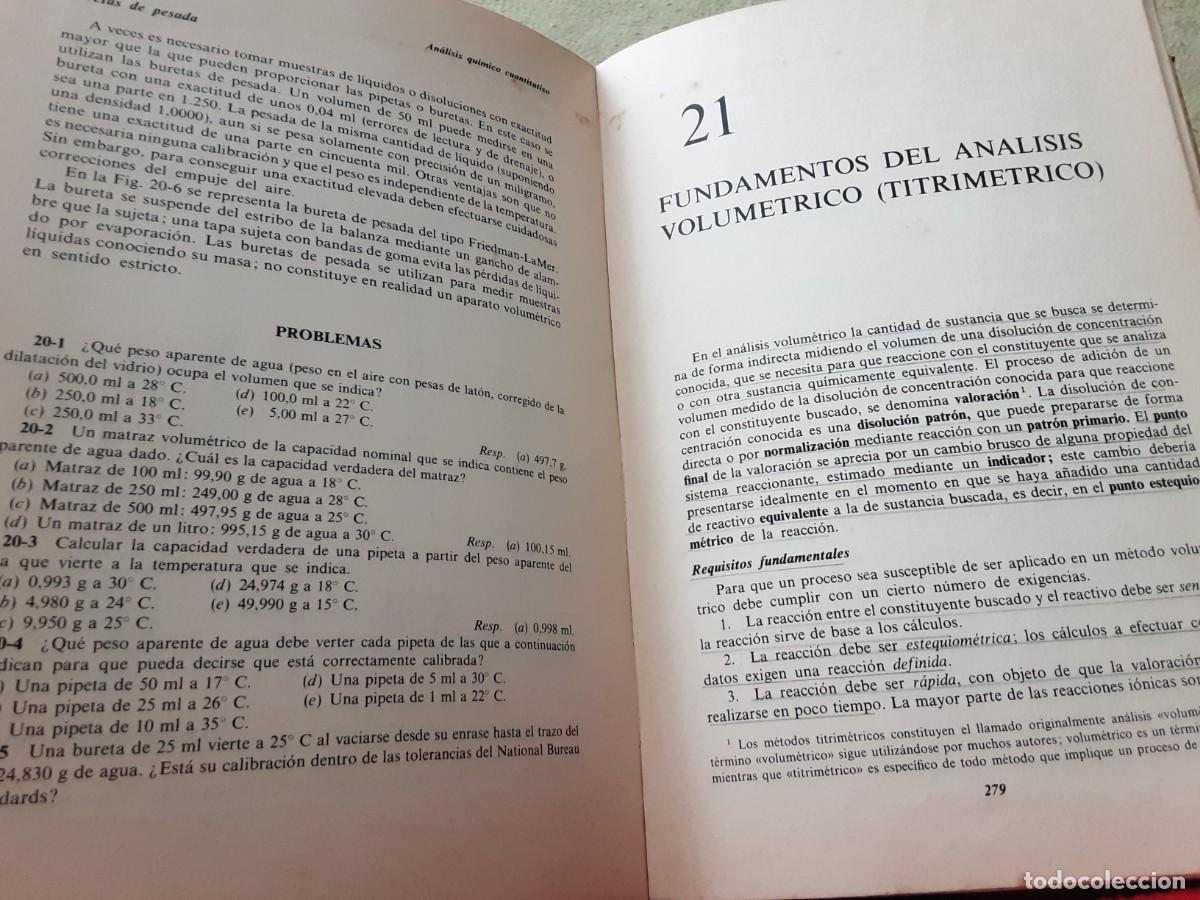 Libros de segunda mano de ciencias: ANALISIS QUIMICO CUANTITATIVO - Foto 2