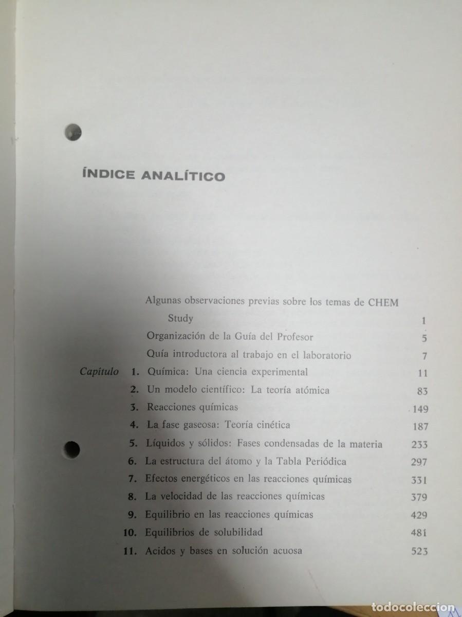 Libros de segunda mano de ciencias: Qu&iacute;mica: una ciencia experimental, Gu&iacute;a del profesor - Foto 4