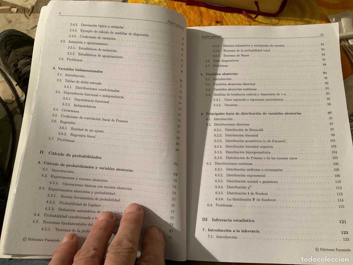 Libros de segunda mano de ciencias: BIOESTADISTICA 2&ordf; EDICION - RIUS DIAZ, FRANCISCA; W&Auml;RNBERG, JULIA - Foto 3