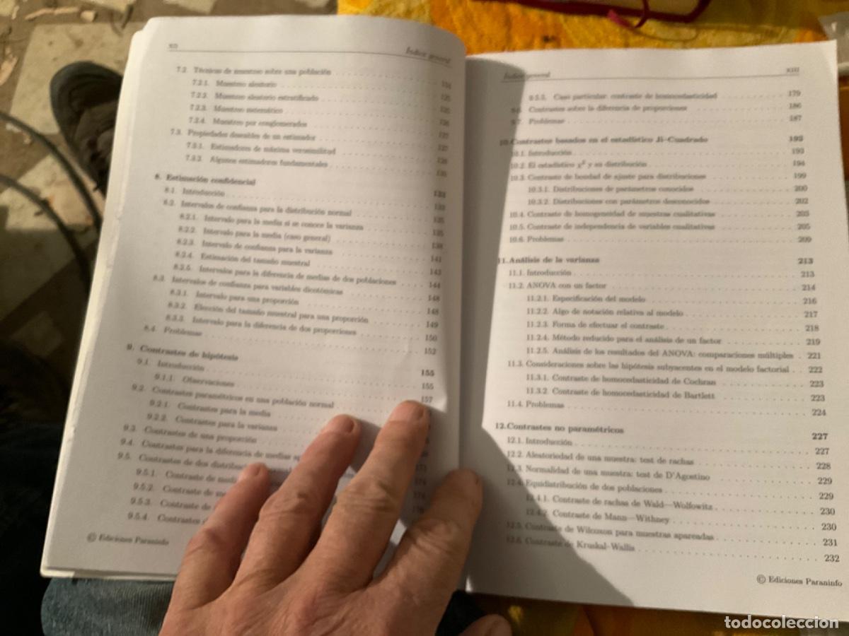 Libros de segunda mano de ciencias: BIOESTADISTICA 2&ordf; EDICION - RIUS DIAZ, FRANCISCA; W&Auml;RNBERG, JULIA - Foto 4