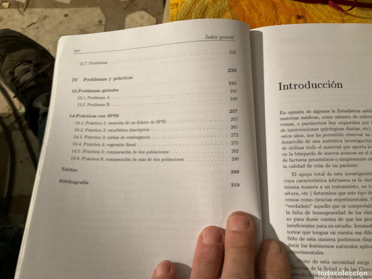 Libros de segunda mano de ciencias: BIOESTADISTICA 2&ordf; EDICION - RIUS DIAZ, FRANCISCA; W&Auml;RNBERG, JULIA - Foto 5