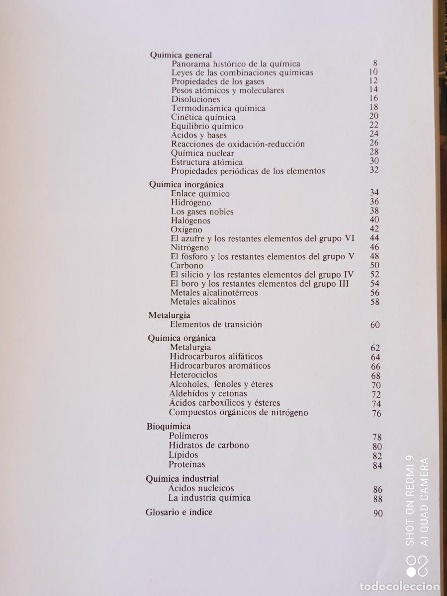 Libros de segunda mano de ciencias: ATLAS DE QUIMICA - Foto 2