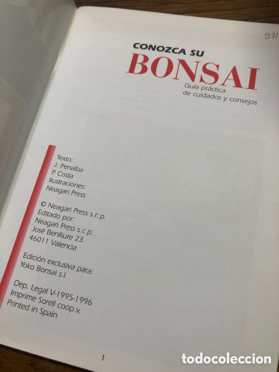 Libros de segunda mano: Conozca su Bonsai. Gu&iacute;a pr&aacute;ctica de cuidados y consejos - Foto 2