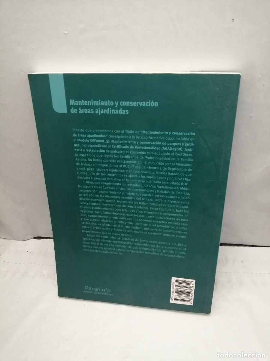Libros de segunda mano: Mantenimiento y Conservaci&oacute;n de &Aacute;reas Ajardinadas - Foto 2