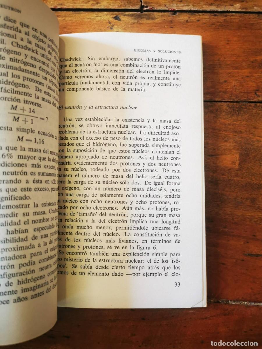 Libros de segunda mano de ciencias: HUGHES, Donald J. Historia del neutr&oacute;n - Foto 3