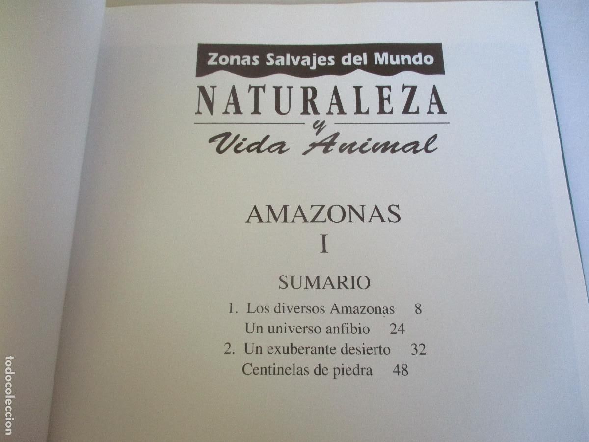 Libros de segunda mano: Zonas salvajes del mundo Amazonas W24722 - Foto 2
