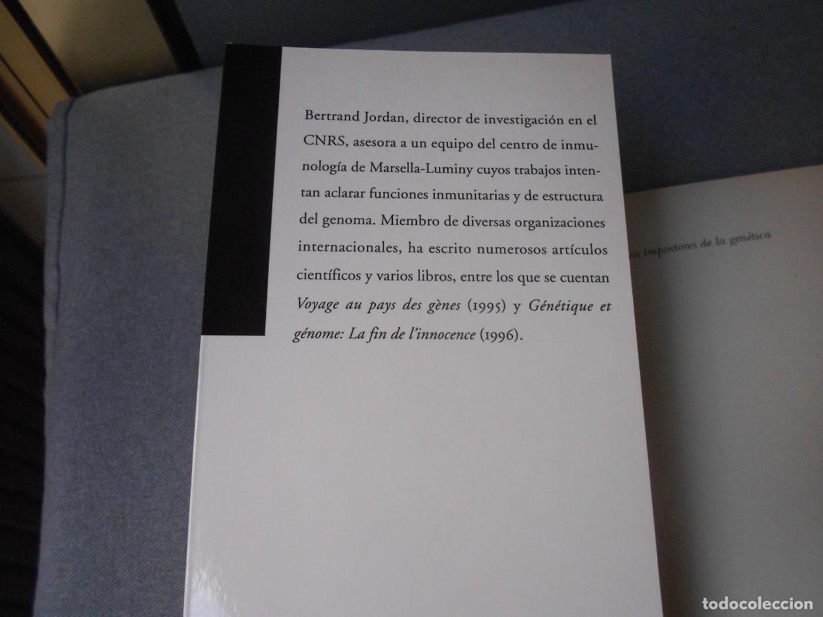 Libros de segunda mano: LOS IMPOSTORES DE LA GENETICA - Foto 4