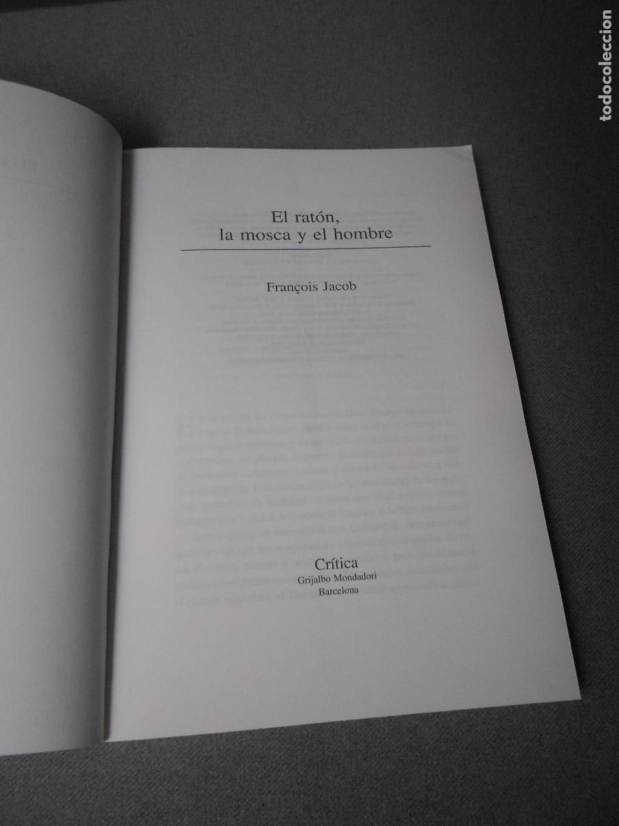 Libros de segunda mano de ciencias: EL RATON, LA MOSCA Y EL HOMBRE - Foto 2