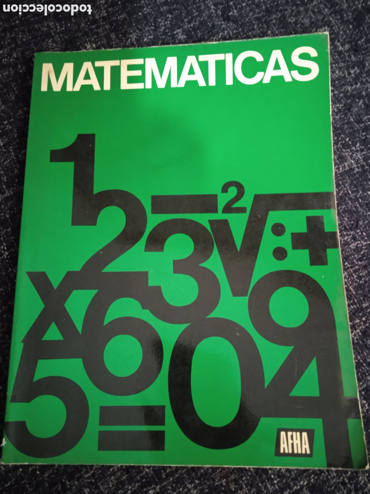 Libros de segunda mano de ciencias: MATEM&Aacute;TICAS , -ED. EDITORIAL AFHA , A&Ntilde;O 1977 - Foto 1