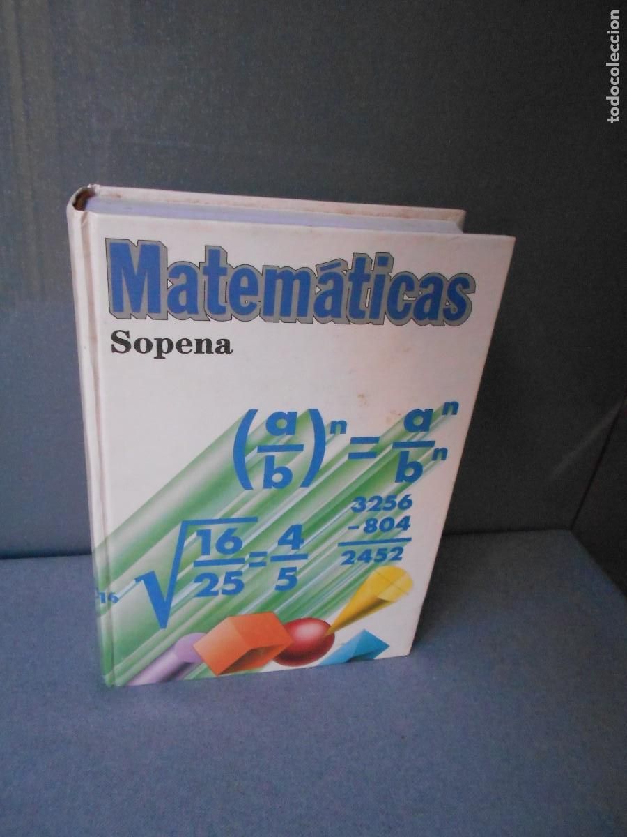 Libros de segunda mano de ciencias: MATEMATICAS. SOPENA - Foto 1
