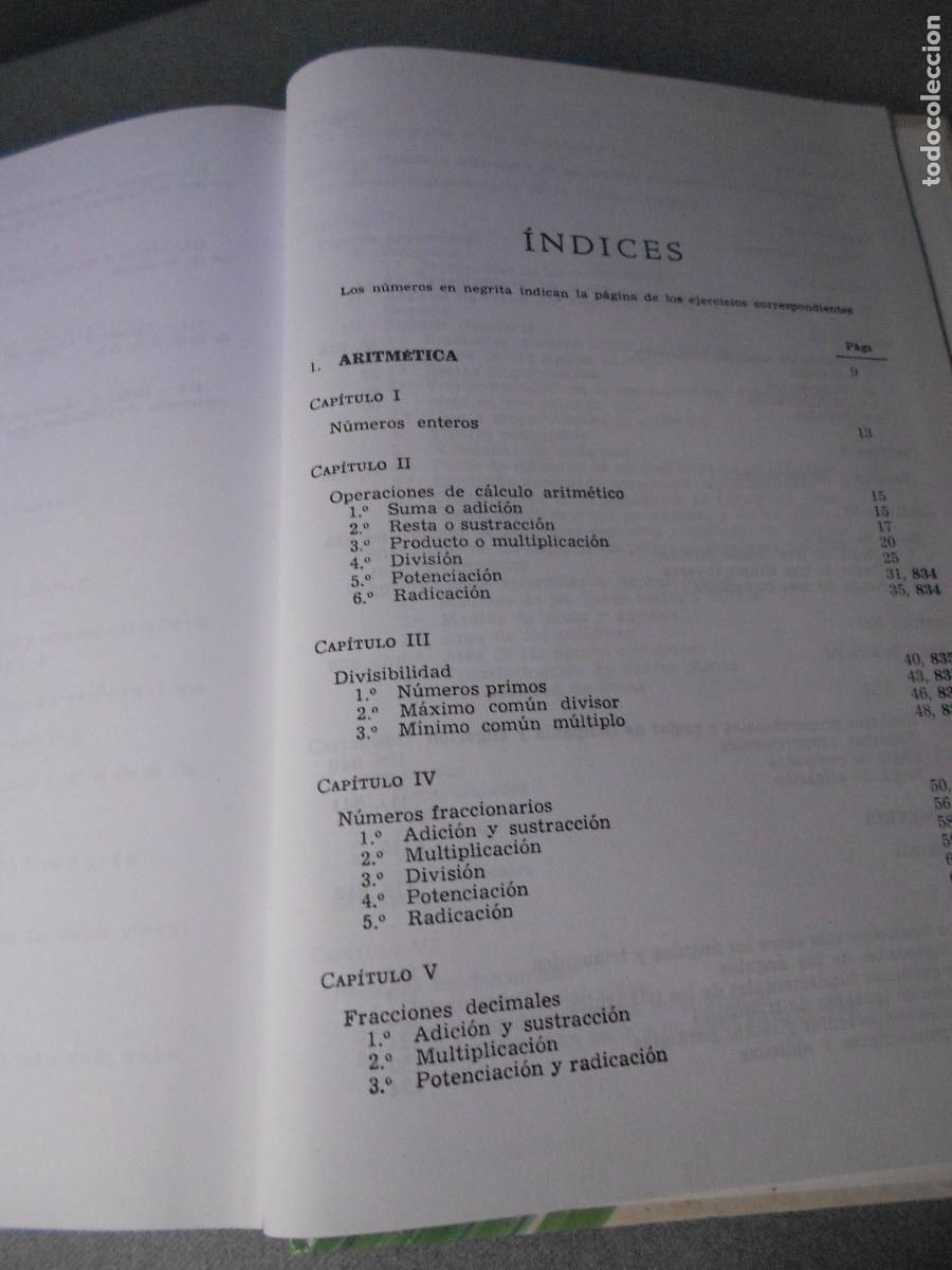 Libros de segunda mano de ciencias: MATEMATICAS. SOPENA - Foto 3