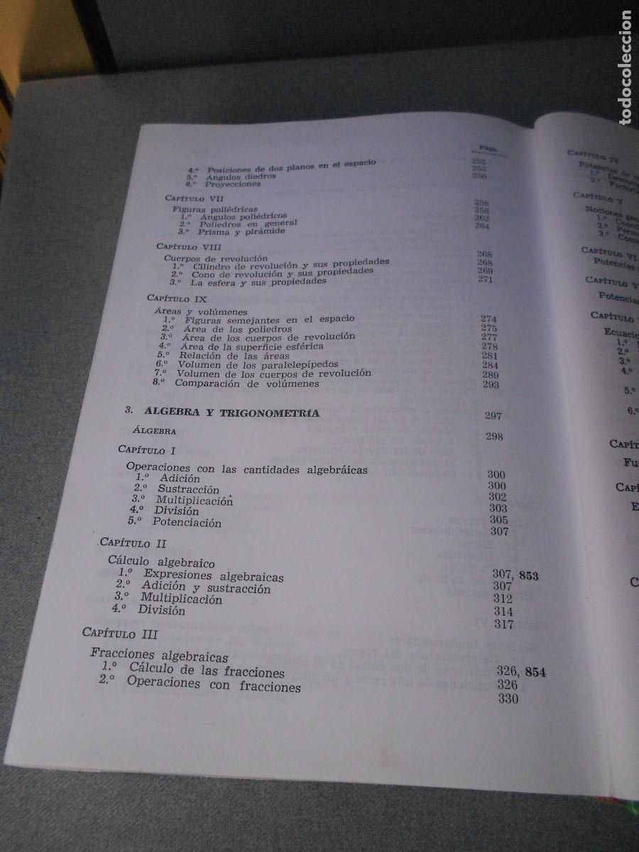 Libros de segunda mano de ciencias: MATEMATICAS. SOPENA - Foto 6