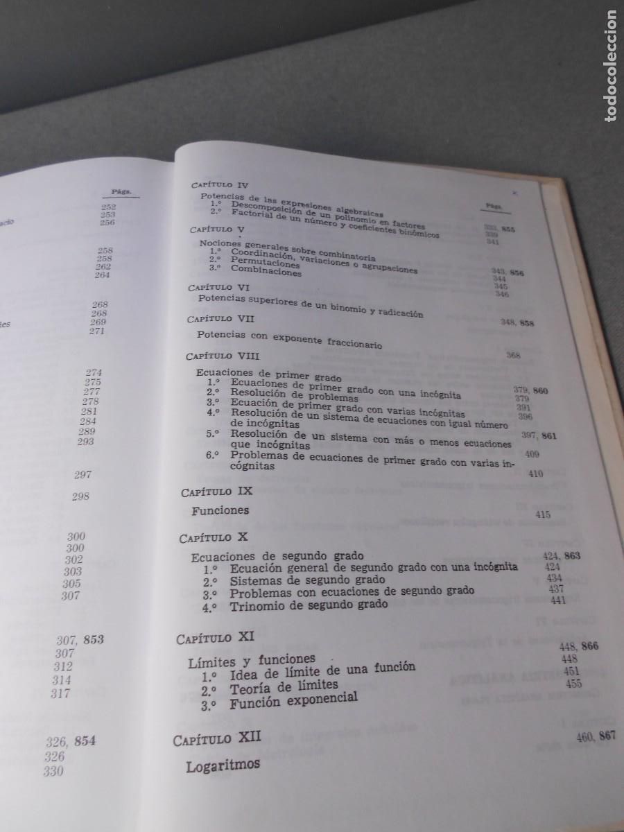 Libros de segunda mano de ciencias: MATEMATICAS. SOPENA - Foto 7