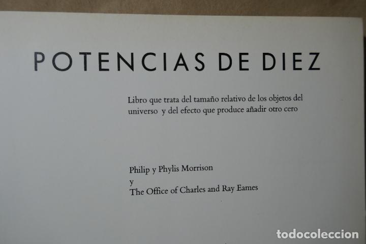 Libros de segunda mano de ciencias: POTENCIAS DE DIEZ - PHYLIS MORRISON. - Foto 5