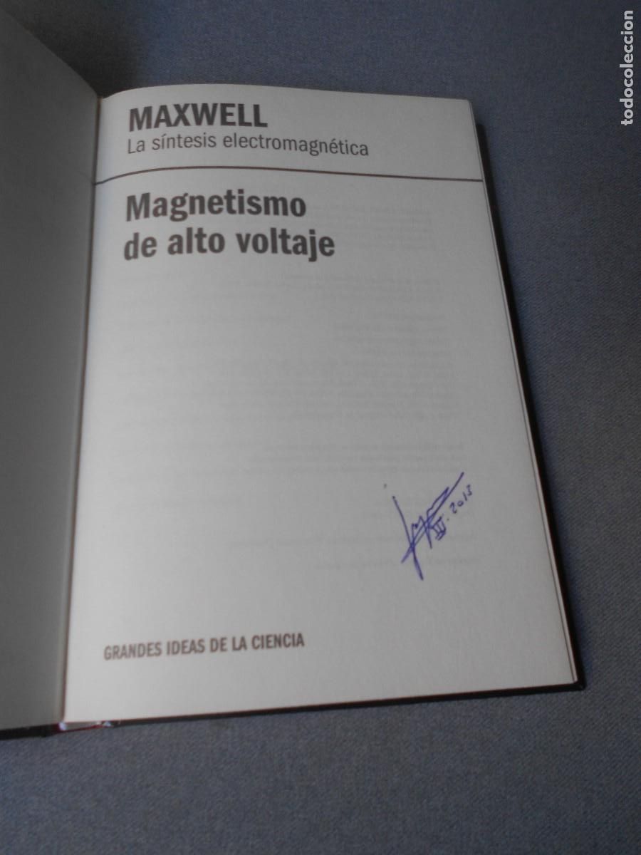 Libros de segunda mano de ciencias: MAGNETISMO DE ALTO VOLTAJE. - Foto 2