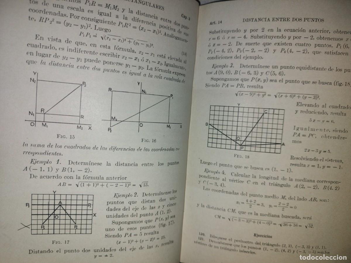 Libros de segunda mano de ciencias: 191- GEOMETR&Iacute;A ANAL&Iacute;TICA - H. B. PHILLIPS - 1956 - Foto 8