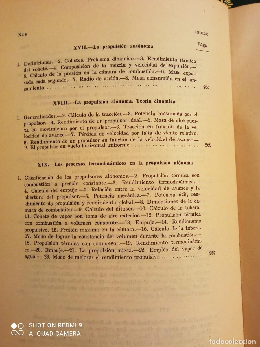 Libros de segunda mano de ciencias: TERMODIN&Aacute;MICA APLICADA. JULIO PALACIOS. 1951 - Foto 3