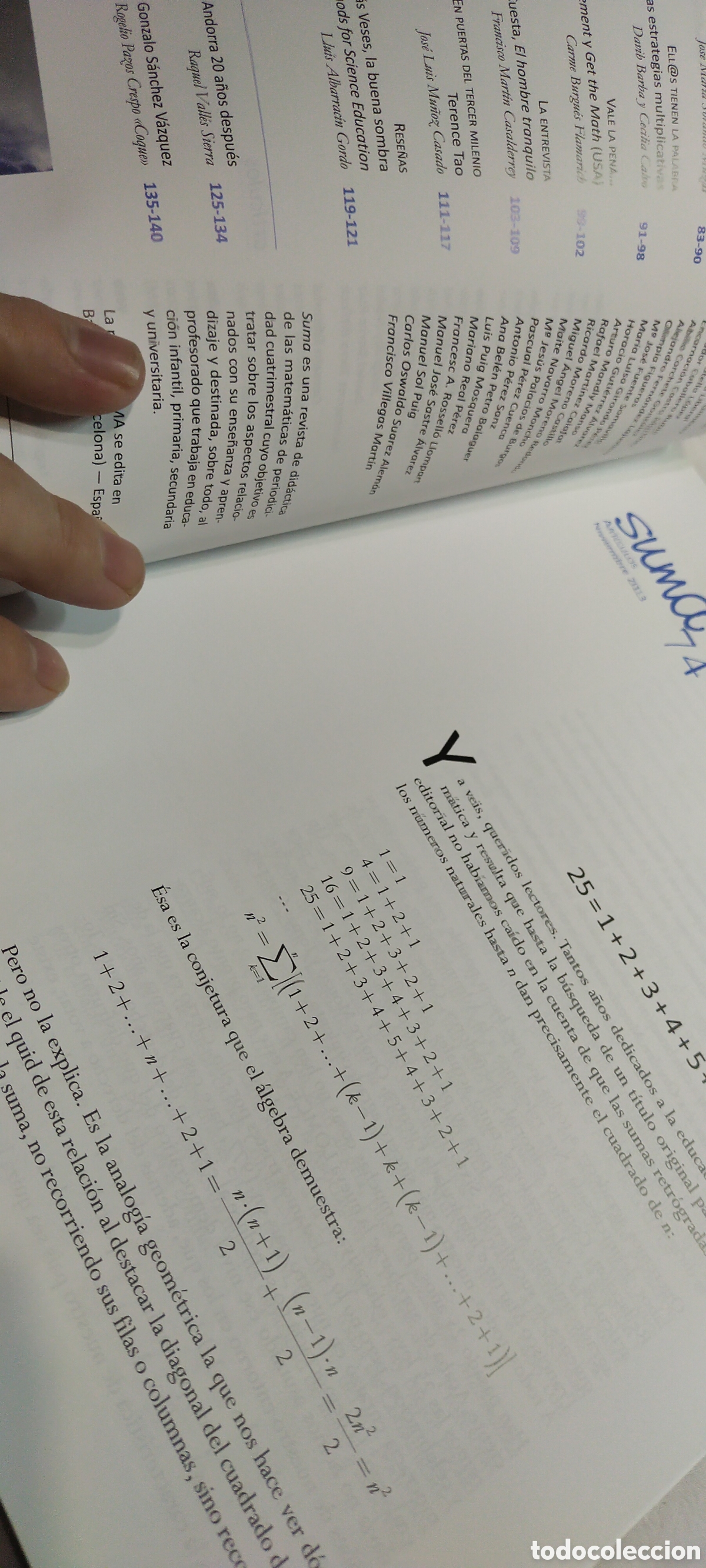 Libros de segunda mano de ciencias: Suma 74. Matem&aacute;ticas - Foto 2
