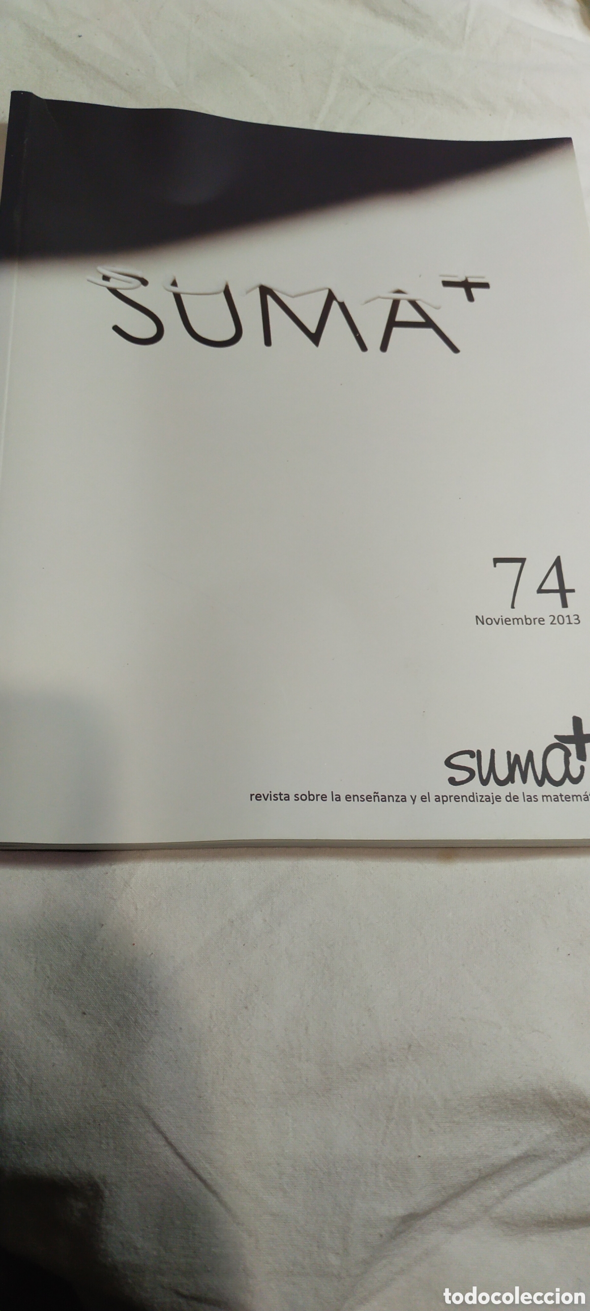 Libros de segunda mano de ciencias: Suma 74. Matem&aacute;ticas - Foto 1