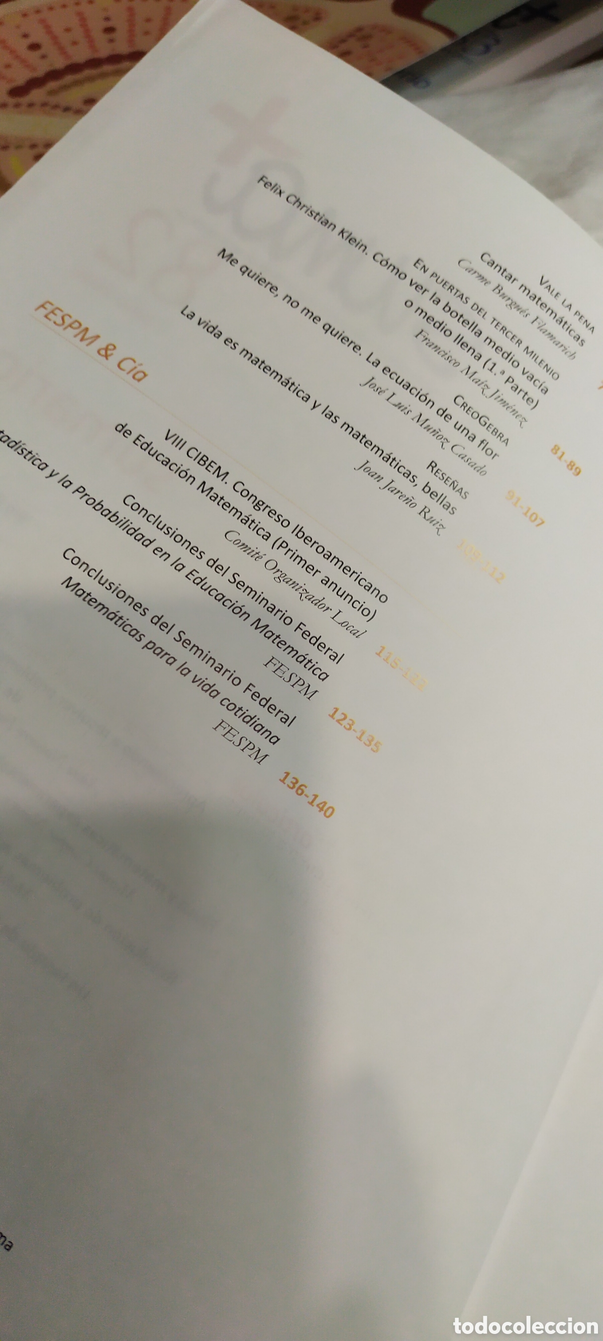 Libros de segunda mano de ciencias: Suma 82. Matem&aacute;ticas - Foto 4