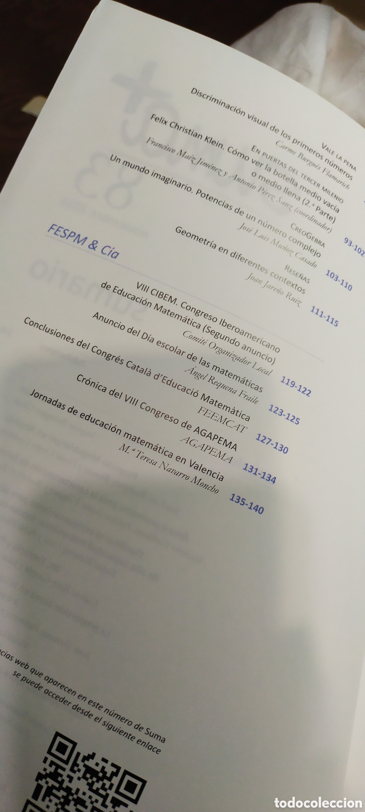 Libros de segunda mano de ciencias: Suma 83. Matem&aacute;ticas - Foto 4