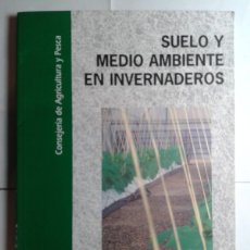 Libros de segunda mano: SUELO Y MEDIO AMBIENTE EN INVERNADEROS 1998 VARIOS EDITA DIRECCIÓN GENERAL INVEST. Y F. AGRARIA