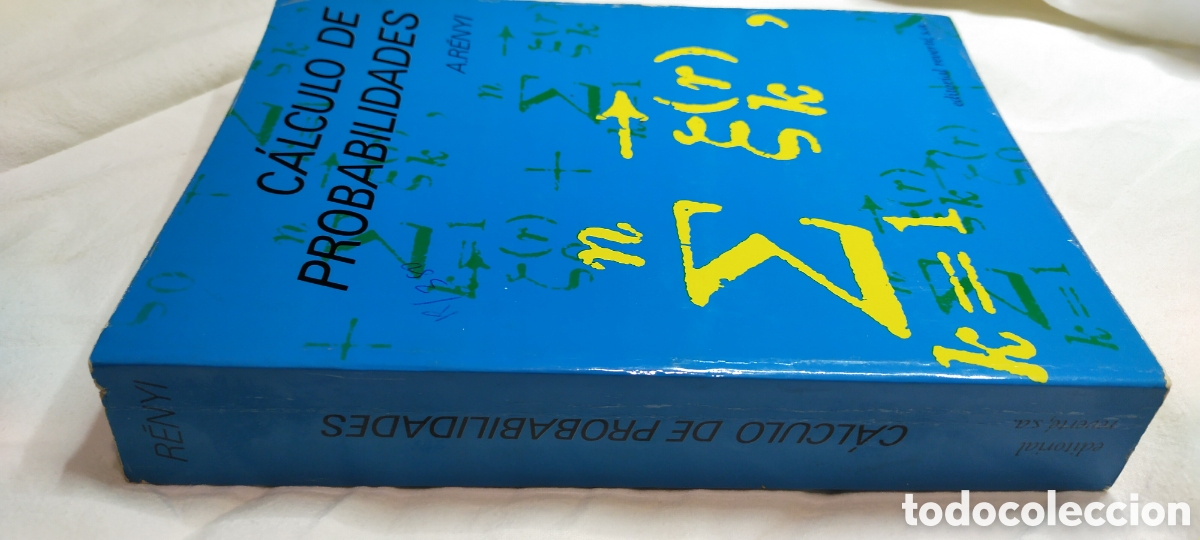 Libros de segunda mano de ciencias: C&aacute;lculo de probabilidades. Renyl Reverte. matem&aacute;ticas - Foto 2