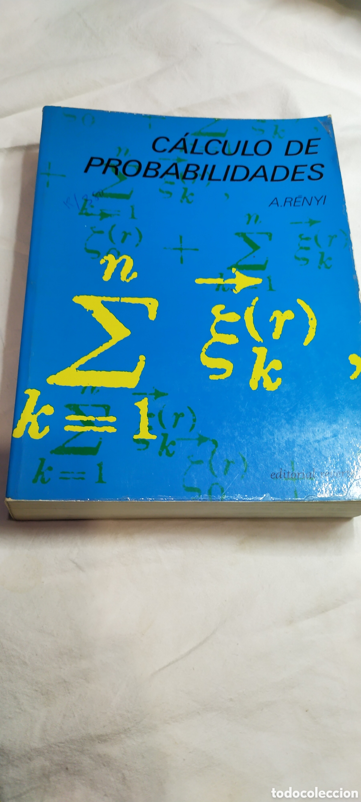 Libros de segunda mano de ciencias: C&aacute;lculo de probabilidades. Renyl Reverte. matem&aacute;ticas - Foto 1