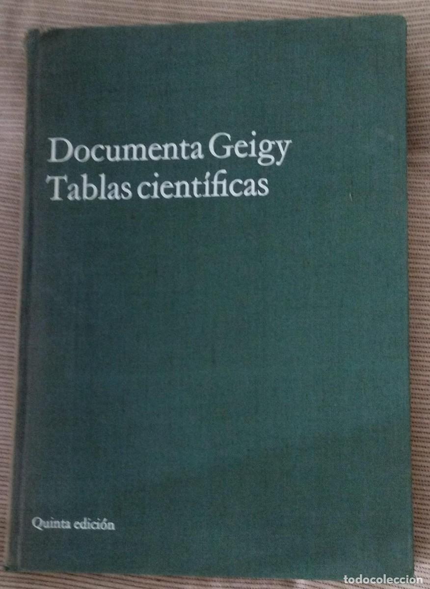 Libros de segunda mano de ciencias: Documenta Geigy. Tablas cient&iacute;ficas - Foto 1