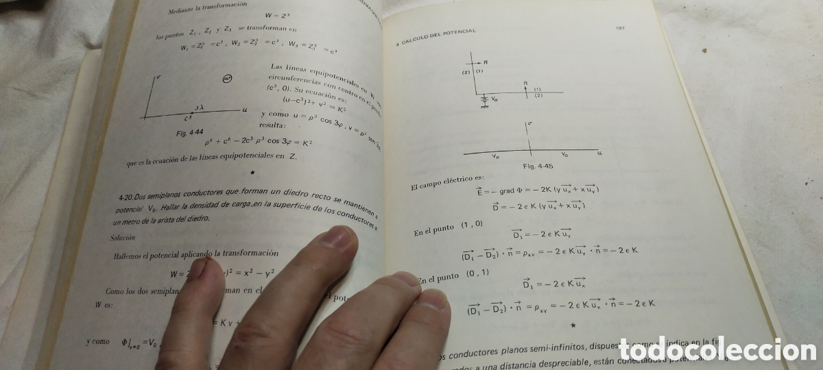 Libros de segunda mano de ciencias: Problemas de campos electromagn&eacute;ticos. Benito. Matem&aacute;ticas - Foto 6