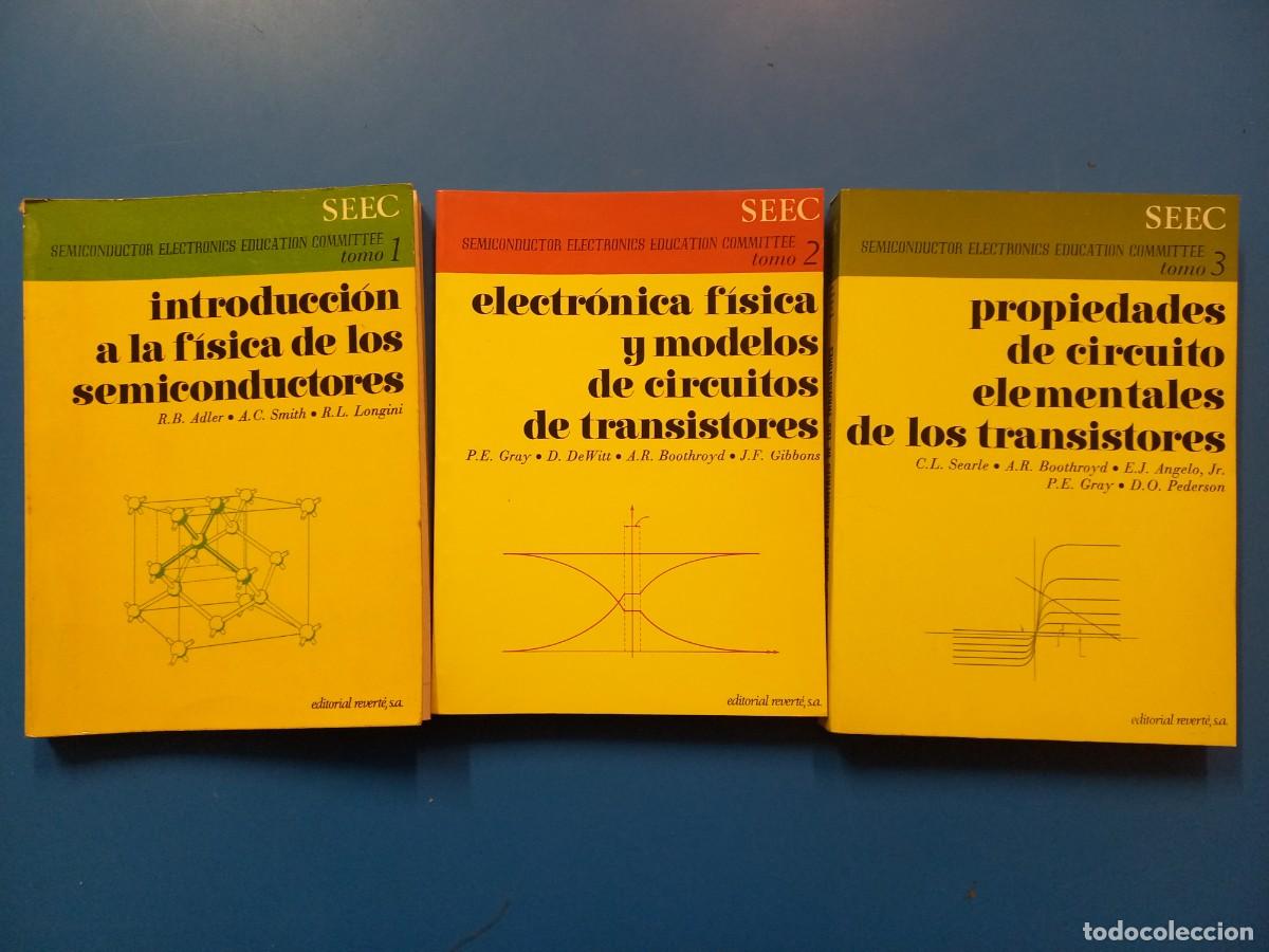 Libros de segunda mano de ciencias: SEMICONDUCTOR ELECTRONICS, 3 VOLUMENES: INTRODUCCION A LA FISICA DE LOS SEMICONDUCTORES - Foto 2