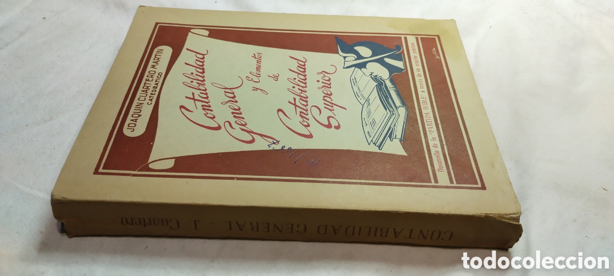 Libros de segunda mano de ciencias: Contabilidad general y elementos de contabilidad superior. - Foto 2