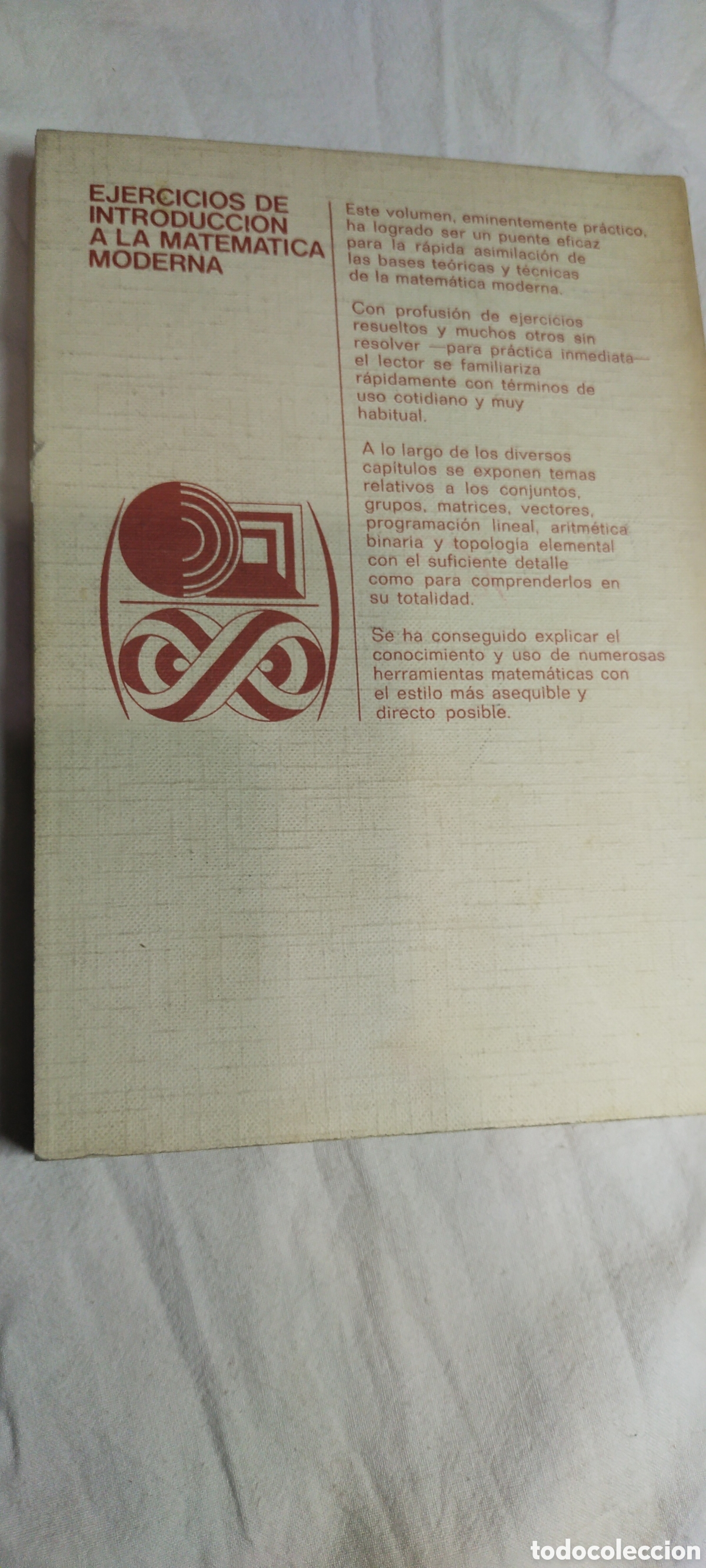 Libros de segunda mano de ciencias: Ejercicios de introducci&oacute;n a la matem&aacute;tica moderna. Marjoram. labor - Foto 3