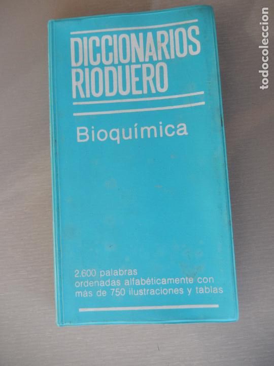 Libros de segunda mano de ciencias: BIOQUIMICA - DICCIONARIOS RIODUERO - 1978 - Foto 1